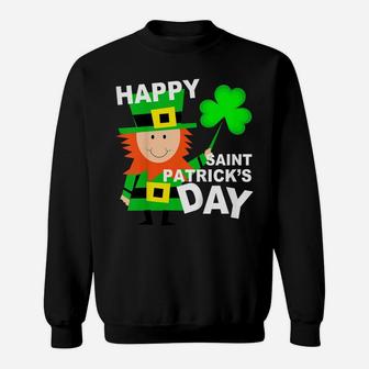 Kids Leprechaun Gift For Boys Girls Happy Saint Patricks Day Sweatshirt | Crazezy DE