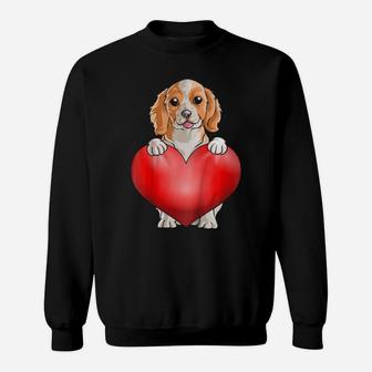 Kids Valentines Day Cocker Spaniel Sweatshirt - Monsterry UK