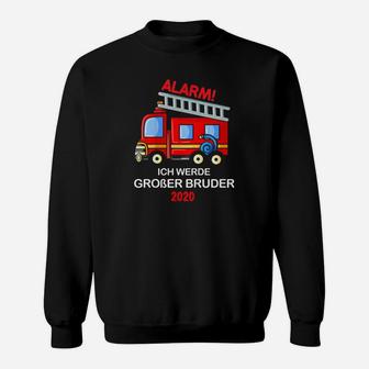 Kinder Großer Bruder 2020 Feuerwehr Geschenk Idee Sweatshirt - Seseable
