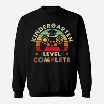 Kindergarten Graduation Shirt Level Complete Video Gamer Gif Sweatshirt | Crazezy CA
