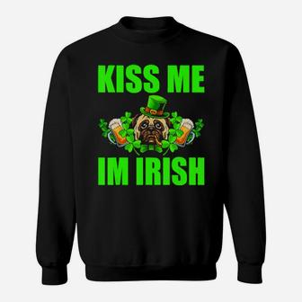 Kiss Me Im Irish Sweatshirt - Monsterry