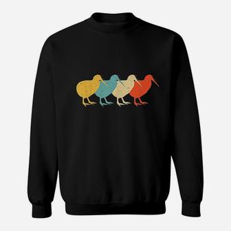 Kiwi Vintage Retro Bird Animal Lover Sweatshirt | Crazezy