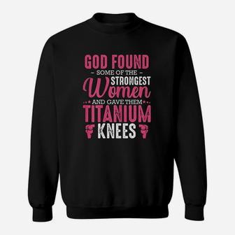 Knee Replacement Surgery Hospital Recovery Get Well Soon Sweatshirt | Crazezy