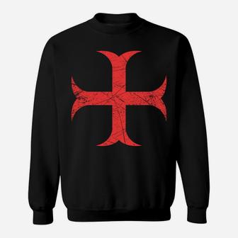 Knight Armor With Lions On The Breastplate Medieval Knight Sweatshirt | Crazezy DE
