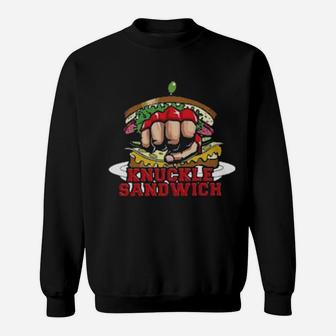 Knuckle Sandwich Art Sweatshirt - Monsterry