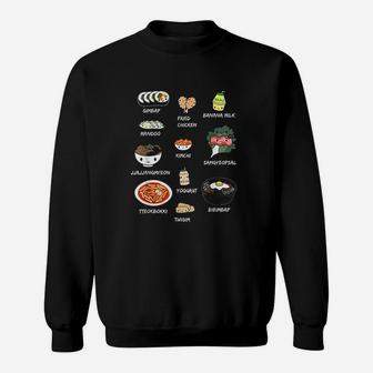 Korean Food Bibimbap And Korean Sweatshirt - Thegiftio UK