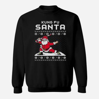 Kung Fu Santa Sweatshirt - Monsterry UK