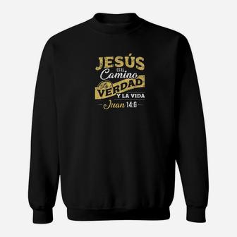 La Camisa De Jesus En Espanol Camisetas Cristianos Sweatshirt - Thegiftio UK
