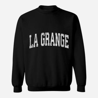 La Grange Illinois Il Vintage Athletic Sports Design Sweatshirt | Crazezy
