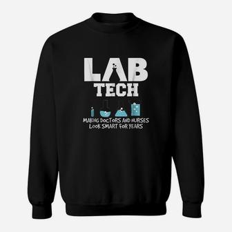 Lab Tech Laboratory Technician Sweatshirt | Crazezy