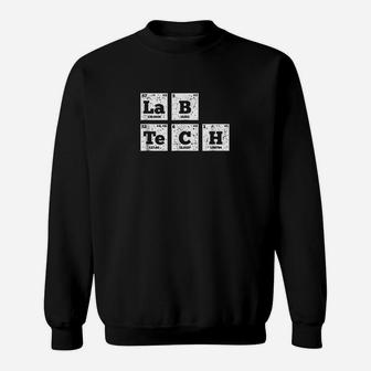 Lab Tech Periodic Table Elements Sweatshirt - Thegiftio