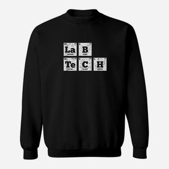 Lab Tech Periodic Table Elements Sweatshirt - Thegiftio