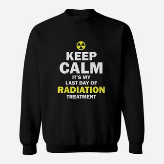 Last Day Of Radiation Treatment Sweatshirt | Crazezy DE