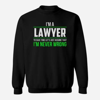 Lawyer Sweatshirt - Thegiftio UK