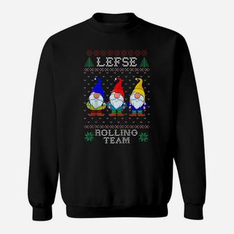 Lefse Rolling Team, Christmas Baking Tomte Gnome Xmas Women Raglan Baseball Tee Sweatshirt | Crazezy