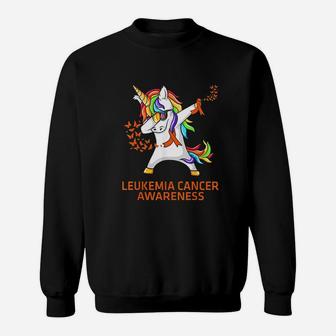 Leukemia Awareness Unicorn Sweatshirt | Crazezy DE