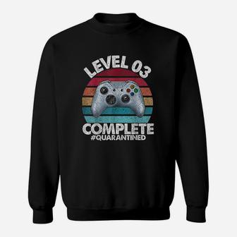 Level 3 Complete Retro 3Rd Anniversary Sweatshirt | Crazezy
