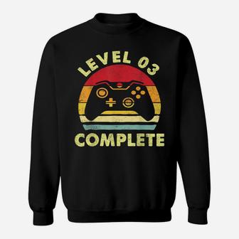 Level 3 Complete Vintage Celebrate 3Rd Wedding Sweatshirt | Crazezy CA