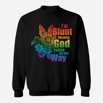Lgbt Funny Rainbow Slogan Gay Lesbian Present Sweatshirt - Monsterry UK