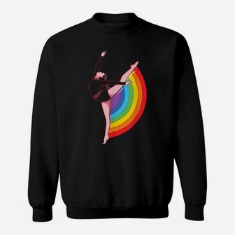 Lgbtq Pride Rainbow Kick Gay Pride Month Sweatshirt - Monsterry DE