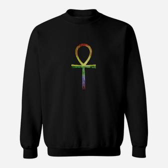 Life Lgbt Symbol Gay Pride Lgbt Pride Vintage Sweatshirt - Monsterry DE