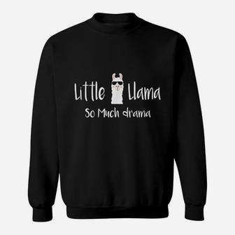 Little Llama So Much Drama Sweatshirt | Crazezy CA