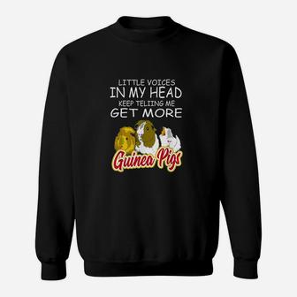 Little Voices Get More Guinea Pigs Sweatshirt | Crazezy