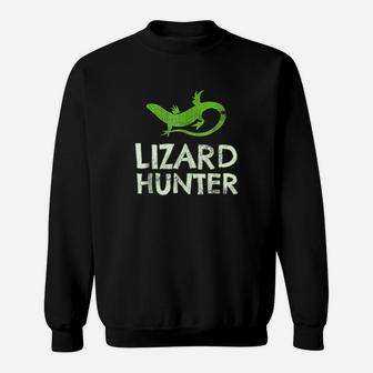 Lizard Lover Hunter Anole Reptile Boy Gift Birthday Sweatshirt | Crazezy CA