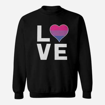 Love Heart Lgbtq Pride Flowy Sweatshirt | Crazezy