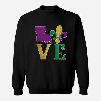 Love Louisiana Sweatshirt - Thegiftio UK