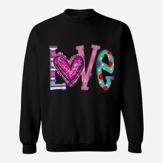 Love Nannie Life Art Valentine Gift Classic Women Sweatshirt - Monsterry