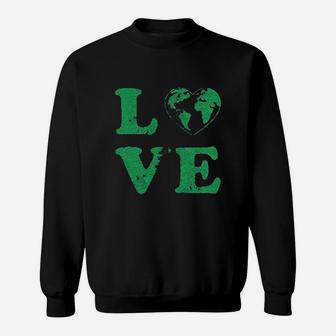 Love Planet Earth Sweatshirt | Crazezy DE
