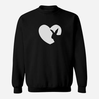 Love Rabbits Cute Heart Shaped Bunny Lover Sweatshirt - Thegiftio UK