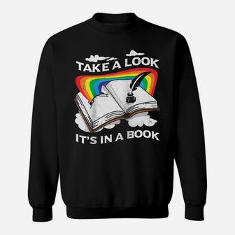 Love Reading Love Rainbows Gift Retro Rainbow Design Raglan Baseball Tee Sweatshirt | Crazezy CA