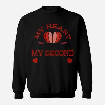 Love Valentines Day Teacher 2Nd Grade Sweatshirt - Monsterry
