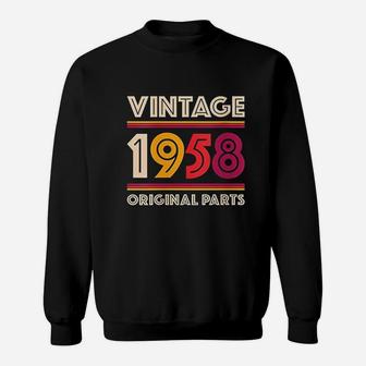 Made In 1958 Years Old Gift Vintage 61St Birthday Sweatshirt | Crazezy UK