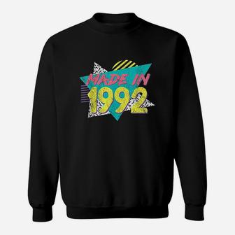 Made In 1992 Retro Vintage 29Th Birthday Gift Sweatshirt | Crazezy