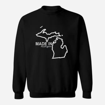 Made In Michigan Cute Home State Pride Sweatshirt - Thegiftio UK