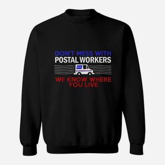 Mail Carrier Mailman Postal Worker Sweatshirt - Thegiftio UK