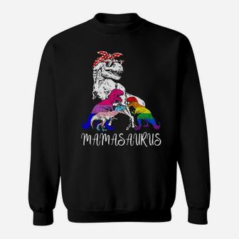 Mama Saurus Lgbt Sweatshirt - Monsterry