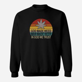 Man Made Beer In God We Trust Sweatshirt - Monsterry