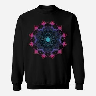Mandala Design Yoga Outfit Men Woman Kids Yoga Gift Sweatshirt | Crazezy DE