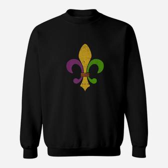 Mardi Gras Fleur De Lis Men Party Parade Women Party Sweatshirt - Thegiftio UK