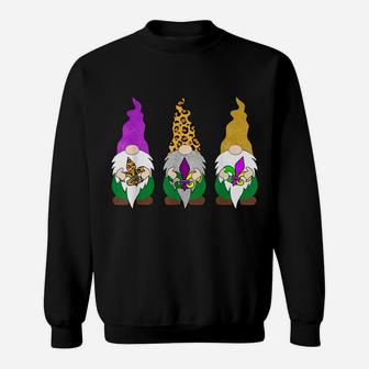 Mardi Gras Gnome Festival Colors For Men Women Kids Sweatshirt | Crazezy CA