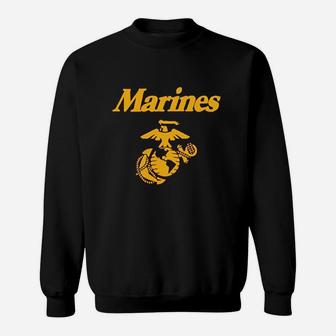 Marines With Eagle Sweatshirt | Crazezy