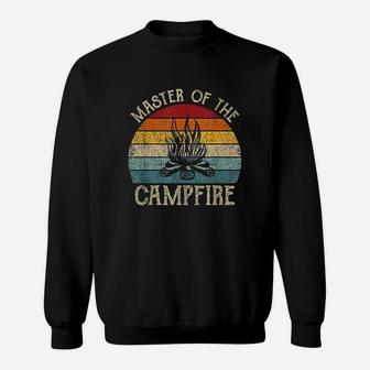 Master Of The Campfire Camping Sweatshirt | Crazezy CA