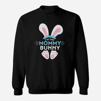 Matching Family Easter Im The Mommy Bunny Sweatshirt | Crazezy CA