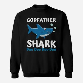 Matching Family Shark Shirts Set - Godfather Shark Doo Doo Sweatshirt | Crazezy