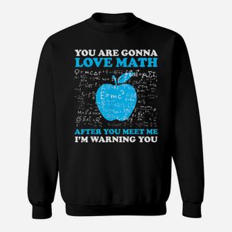 Math Taught Valentines Day Sweatshirt - Monsterry