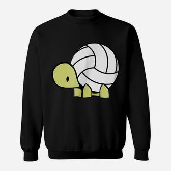 Max Turtle Loves Volleyball T-Shirt Volley Ball Turtles Team Sweatshirt | Crazezy